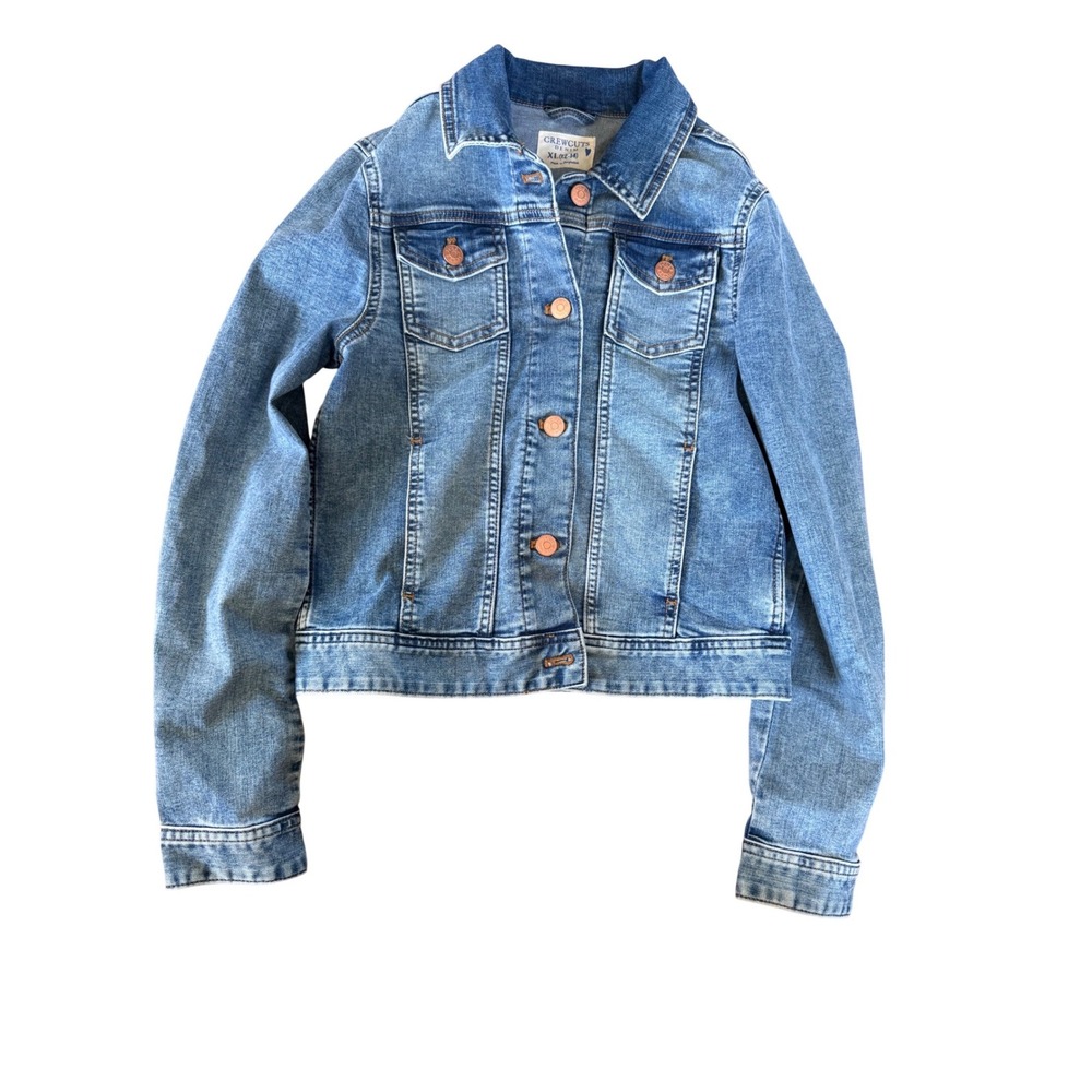 Crewcuts Denim‎ blue jacket youth